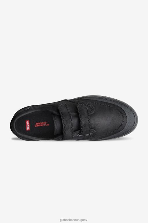 Globe Brand aceitado negro/negro correa motley ii 68L0T23 zapatos - Image 2