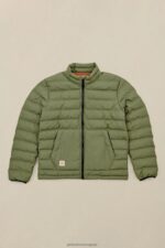 Globe Brand aceituna chaqueta de plumas de primera calidad 68L0T336 ropa - Image 11