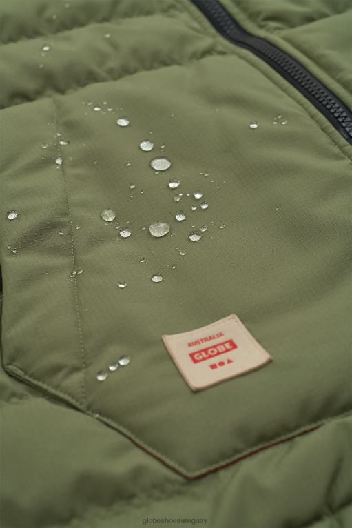 Globe Brand aceituna chaqueta de plumas de primera calidad 68L0T336 ropa - Image 10