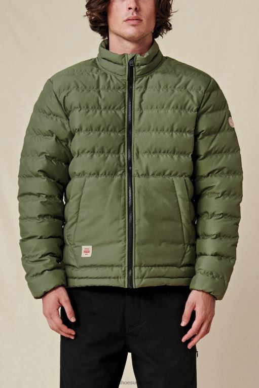 globe_brand_aceituna_chaqueta_de_plumas_de_primera_calidad_68l0t336_ropa.jpg Globe Brand aceituna chaqueta de plumas de primera calidad 68L0T336 ropa - Image 1