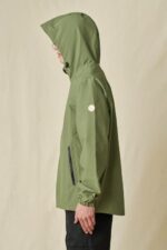 Globe Brand aceituna chaqueta de spray rompedor 68L0T333 ropa - Image 2