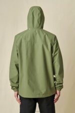 Globe Brand aceituna chaqueta de spray rompedor 68L0T333 ropa - Image 4