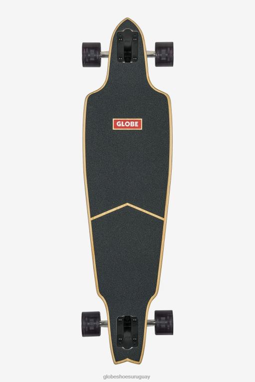 Globe Brand bambú/montañas azules longboard prowler clásico 38" 68L0T148 patinetas - Image 2