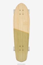Globe Brand bambú/oliva chaqueta cruzada grande de 32" 68L0T101 patinetas - Image 2