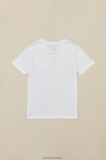 Globe Brand blanco abajo debajo de la camiseta 68L0T296 ropa - Image 7