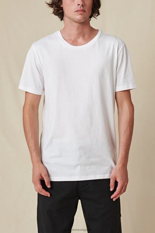 Globe Brand blanco abajo debajo de la camiseta 68L0T296 ropa - Image 1