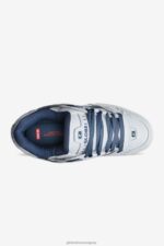 Globe Brand blanco/azul/goma sable 68L0T55 zapatos - Image 2