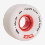 Globe Brand blanco/rojo/58 rueda bruiser cruiser 58mm 68L0T251 patinetas