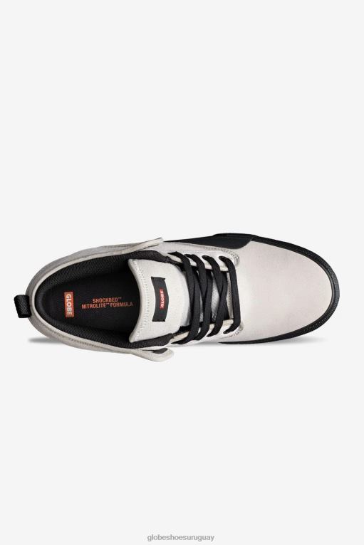 Globe Brand blanco roto/negro/más abigarrado medio 68L0T84 zapatos - Image 2
