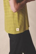 Globe Brand cal ácida camiseta a rayas horizonte 68L0T306 ropa - Image 3