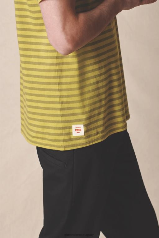Globe Brand cal ácida camiseta a rayas horizonte 68L0T306 ropa - Image 3