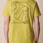 Globe Brand cal ácida pilas en tee 68L0T305 ropa