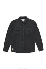 Globe Brand carbón chaqueta de vagabundo 68L0T320 ropa - Image 4