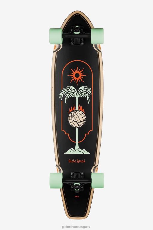 Globe Brand ensartado El longboard de 35" de todos los tiempos. 68L0T147 patinetas - Image 1