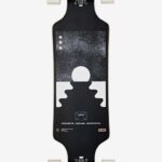 Globe Brand fuerza de marea/negro longboard geminon 35" 68L0T143 patinetas