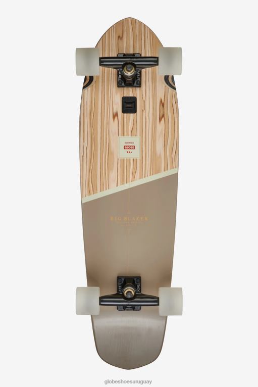 Globe Brand madera de olivo/piedra chaqueta cruzada grande de 32" 68L0T95 patinetas - Image 1