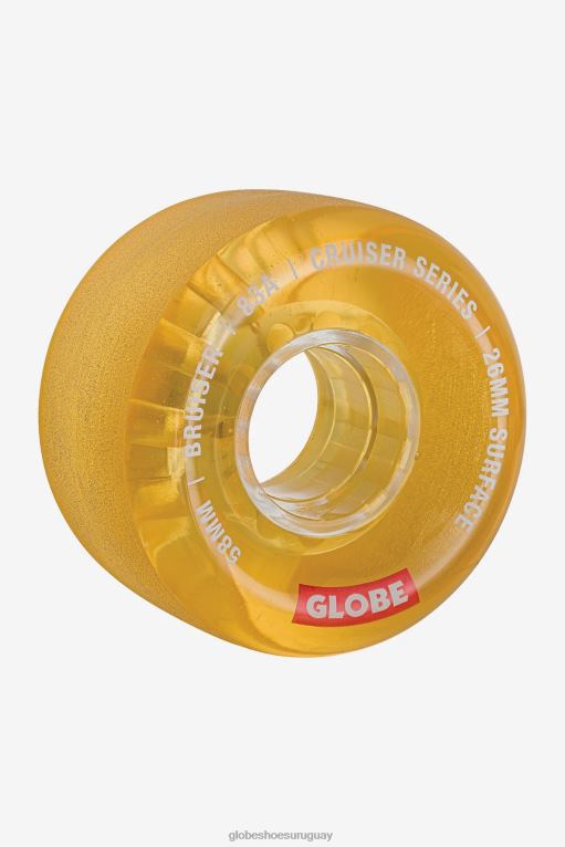 Globe Brand miel clara rueda bruiser cruiser 58mm 68L0T245 patinetas - Image 1