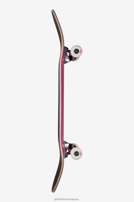 Globe Brand morado neón Goodstock 8,25" completo 68L0T207 patinetas - Image 3