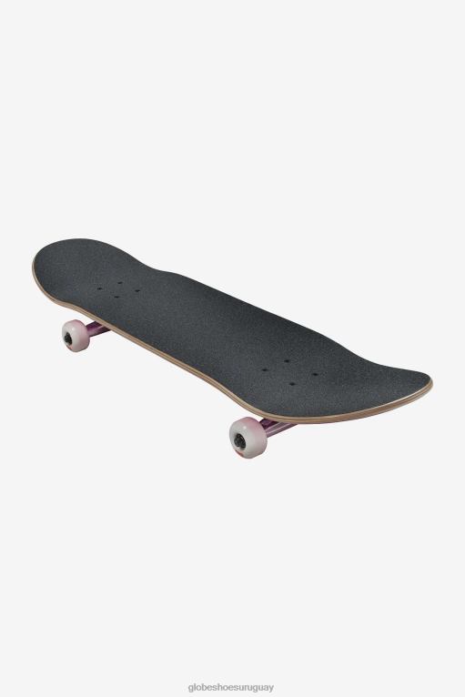 Globe Brand morado neón Goodstock 8,25" completo 68L0T207 patinetas - Image 4