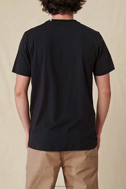 Globe Brand negro abajo debajo de la camiseta 68L0T295 ropa - Image 4