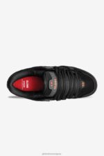 Globe Brand negro/carbón/rojo sable 68L0T46 zapatos - Image 2