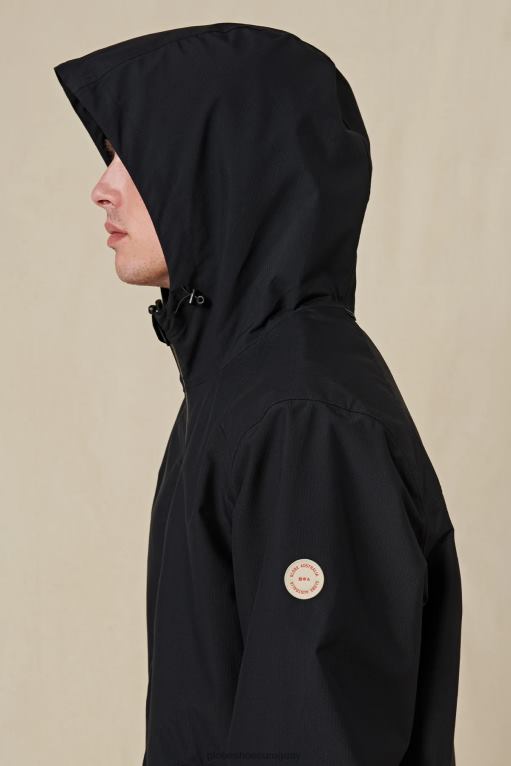 Globe Brand negro chaqueta de spray rompedor 68L0T334 ropa - Image 2