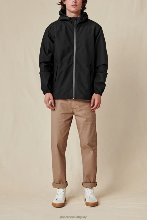 Globe Brand negro chaqueta de spray rompedor 68L0T334 ropa - Image 5