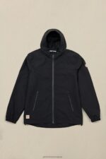 Globe Brand negro chaqueta de spray rompedor 68L0T334 ropa - Image 6