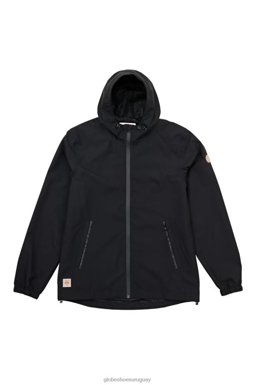 Globe Brand negro chaqueta de spray rompedor 68L0T334 ropa - Image 9