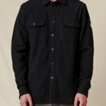 Globe Brand negro chaqueta de vagabundo 68L0T316 ropa
