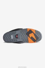 Globe Brand negro/gris/naranja sable 68L0T50 zapatos - Image 2