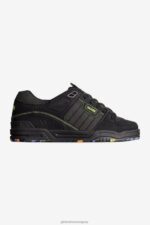 Globe Brand negro/lima/mosaico fusión 68L0T80 zapatos