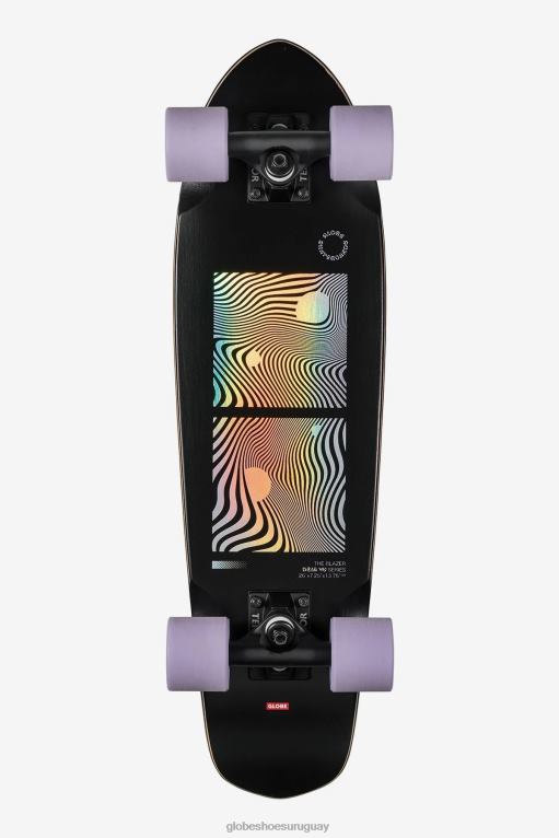 Globe Brand negro/morado blazer crucero de 26" 68L0T108 patinetas - Image 1