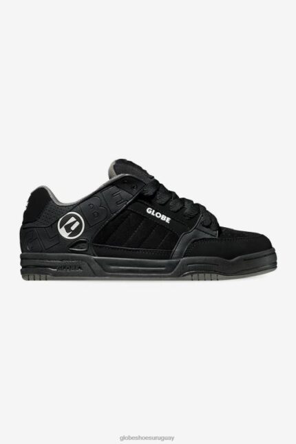 Globe Brand negro/negro tpr inclinación 68L0T47 zapatos