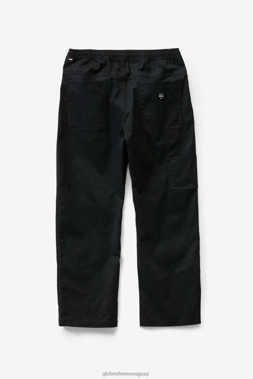 Globe Brand negro pantalón con cintura elástica stray 68L0T339 ropa - Image 2
