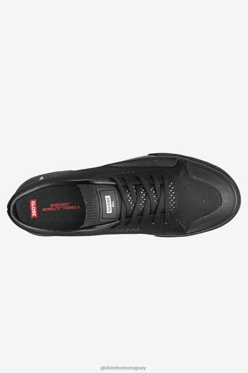 Globe Brand negro/punto/negro tejido excedente 68L0T12 zapatos - Image 2
