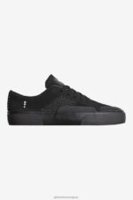 Globe Brand negro/punto/negro tejido excedente 68L0T12 zapatos