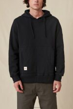 Globe Brand negro sudadera con capucha corpulenta 68L0T323 ropa