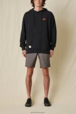 Globe Brand negro sudaderas con capucha de living low speed 68L0T324 ropa - Image 2