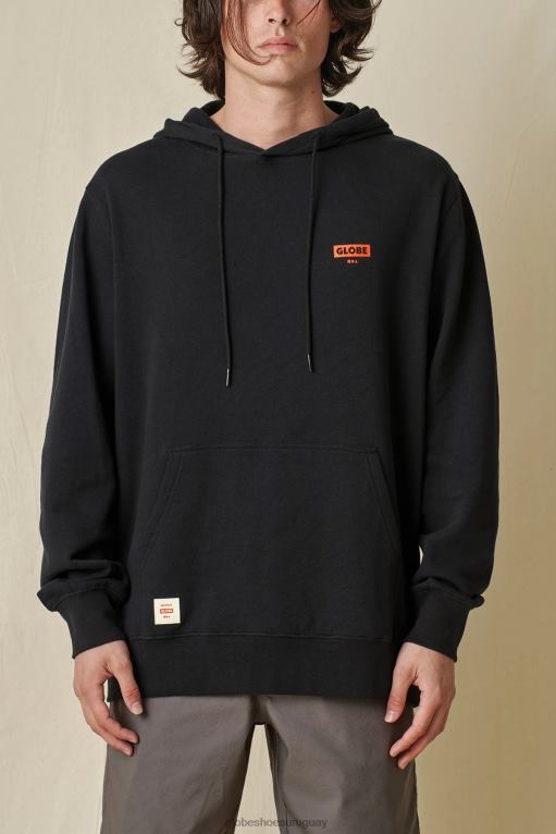 Globe Brand negro sudaderas con capucha de living low speed 68L0T324 ropa - Image 1