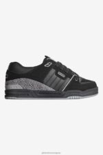 Globe Brand punteado negro/gris fusión 68L0T66 zapatos