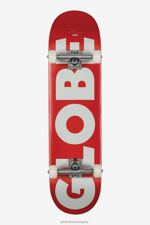 Globe Brand rojo blanco g0 fubar 8.25" completo 68L0T173 patinetas - Image 1