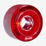 Globe Brand rojo claro rueda bruiser cruiser 62mm 68L0T246 patinetas
