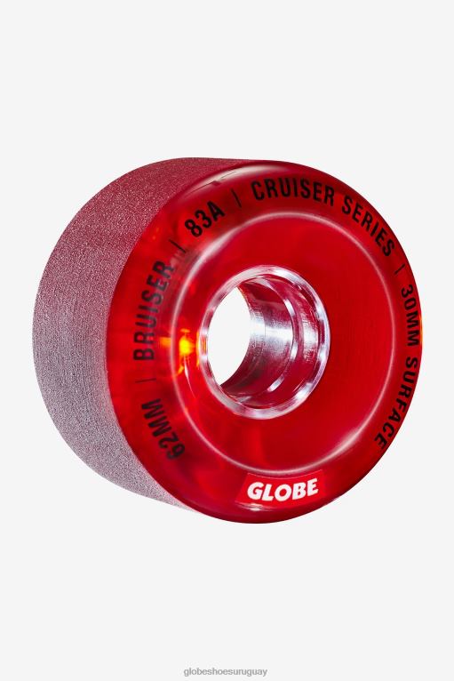 globe_brand_rojo_claro_rueda_bruiser_cruiser_62mm_68l0t246_patinetas.jpg Globe Brand rojo claro rueda bruiser cruiser 62mm 68L0T246 patinetas - Image 1