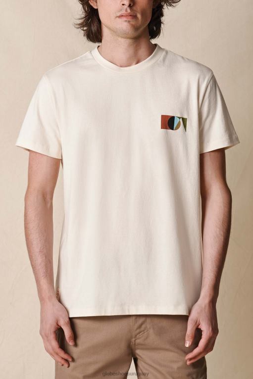 Globe Brand sin lejía, sin colorantes camiseta con bandera 68L0T304 ropa - Image 1
