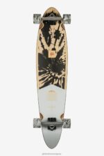 Globe Brand tinte bambú/negro longboard pinner clásico de 40" 68L0T152 patinetas