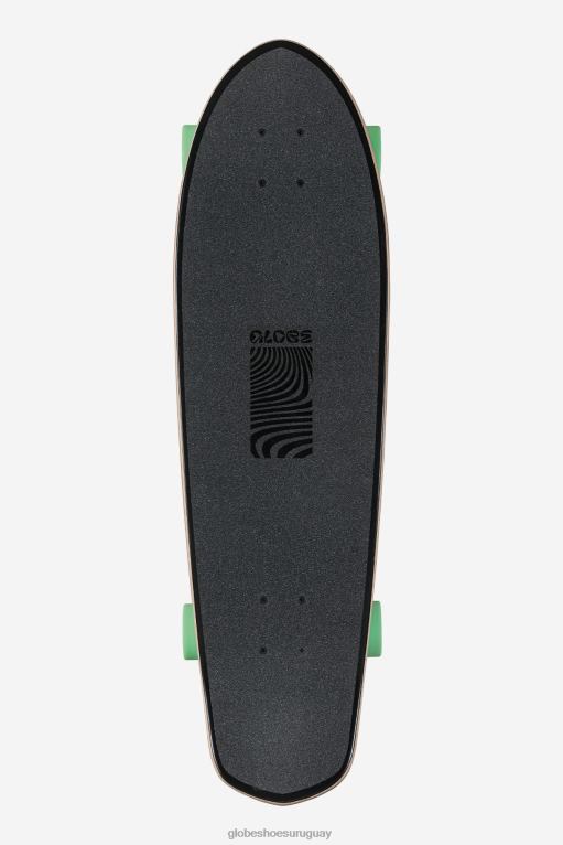 Globe Brand verde negro chaqueta cruzada grande de 32" 68L0T109 patinetas - Image 2